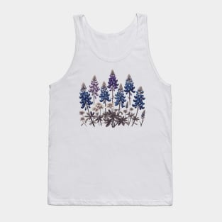 Vintage Bluebonnets Botanical Tank Top